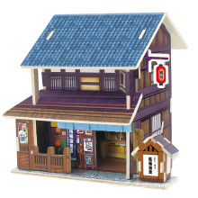 Игрушка для коллекционирования из дерева для магазина Global Houses-Japan